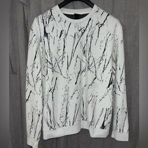 H & M Splatter Sweater